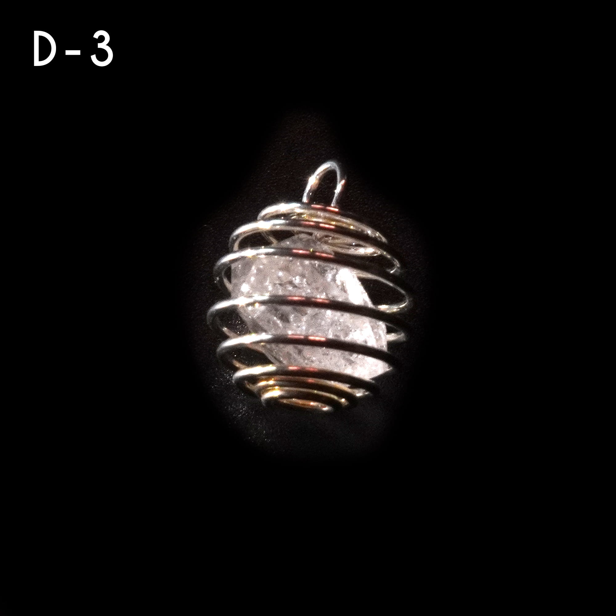 EMF Defender Hanger D-3 – Herkimer diamant