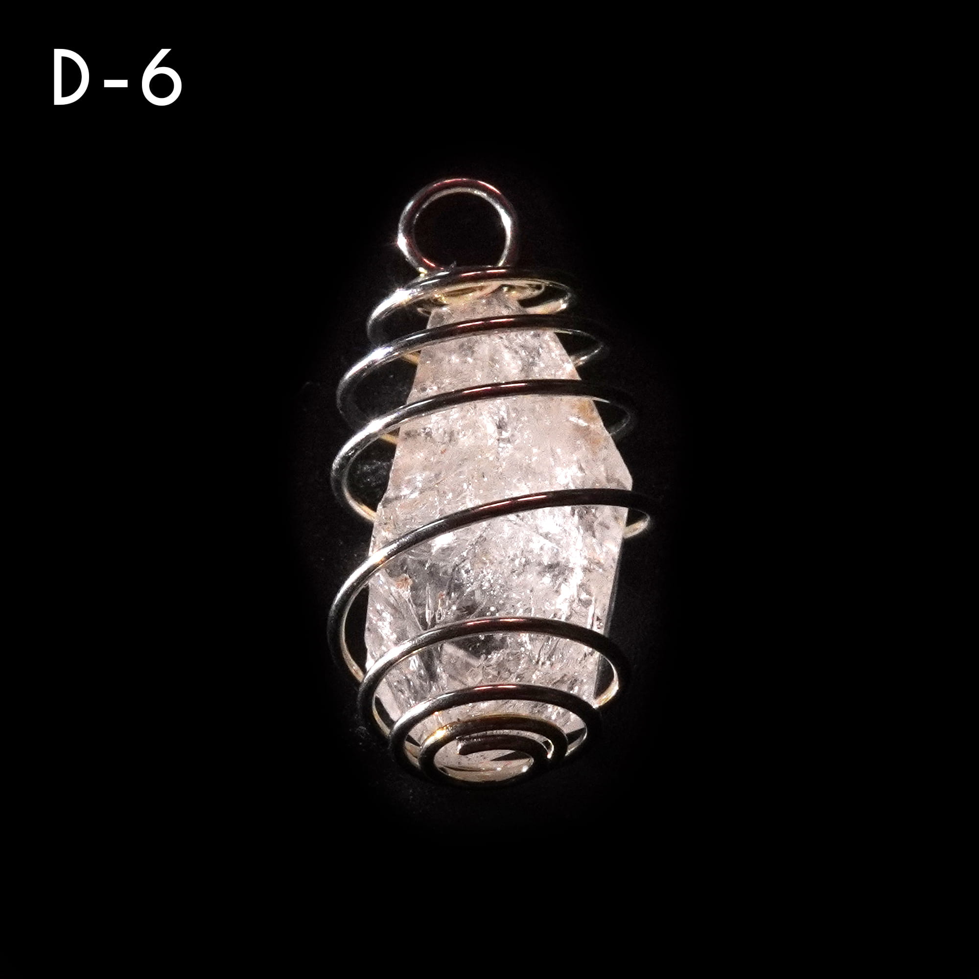 EMF Defender Hanger D-6 – Herkimer diamant